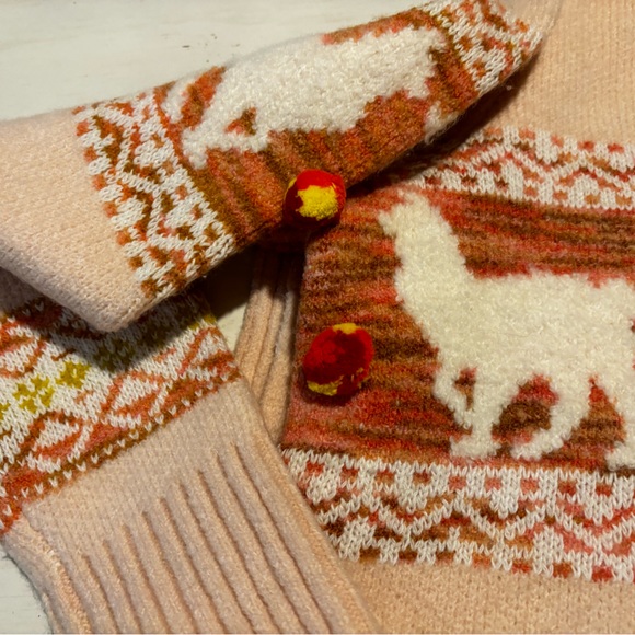 NEW.  NWT Anthropology llama sweater - Picture 13 of 16